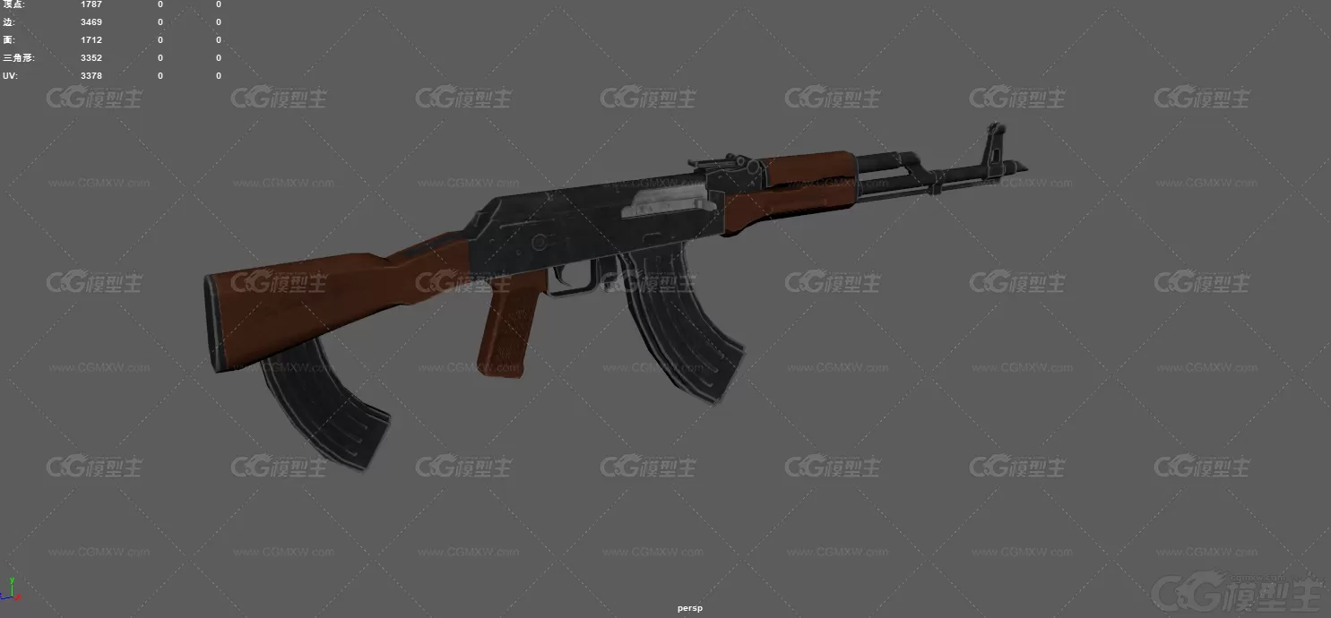 突击步枪 AK47 枪械 冲锋枪 自动枪 武器 步枪 军用武器 AK-74M突击步枪 苏联步枪-6