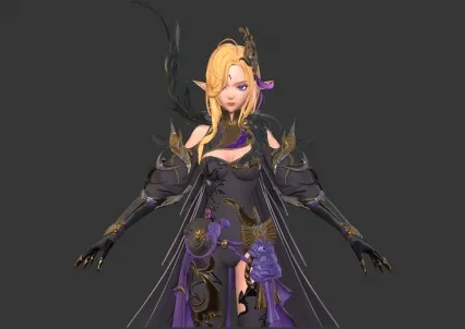 恶魔少女模型