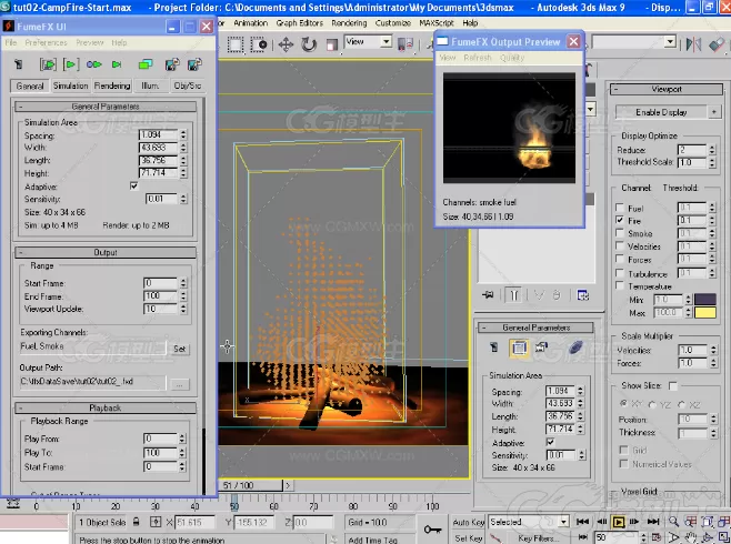 3dmax特效插件 FumeFX 模拟引擎的强大能力。-4