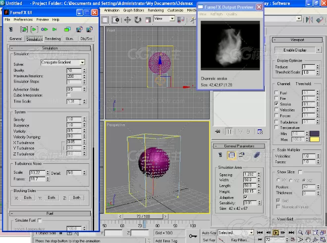 3dmax特效插件 FumeFX 模拟引擎的强大能力。-8