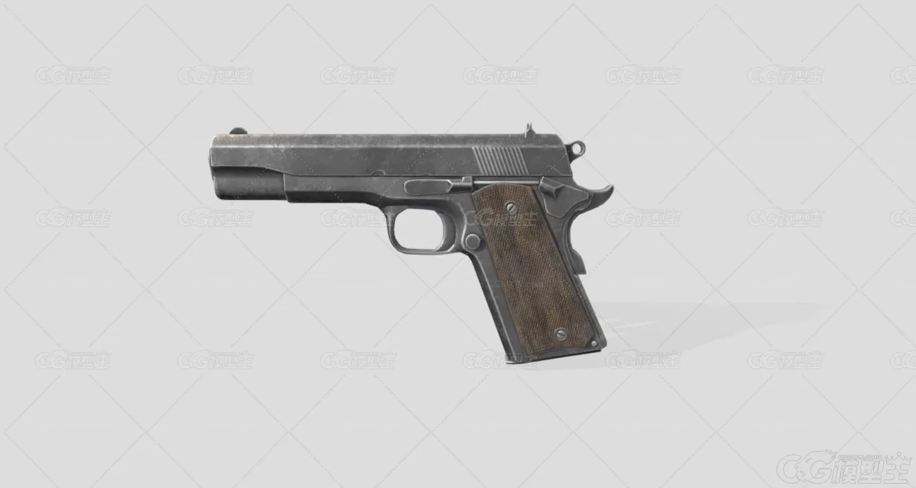 枪械 手枪 柯尔特 M1911 武器 半自动手枪 M1911手枪 制式手枪 军用枪 半自动手枪-1