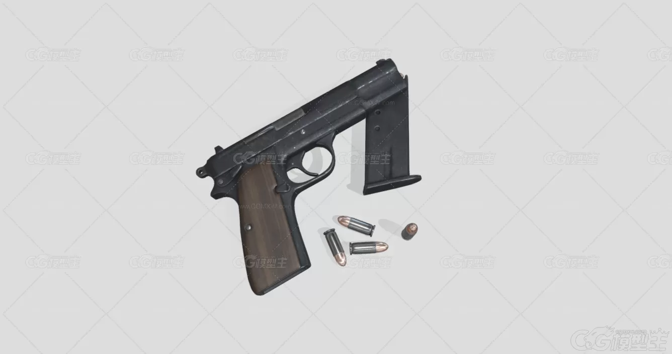 手枪 半自动手枪 45手枪 M1911手枪 现代武器 军事武器 军用手枪 制式手枪-1