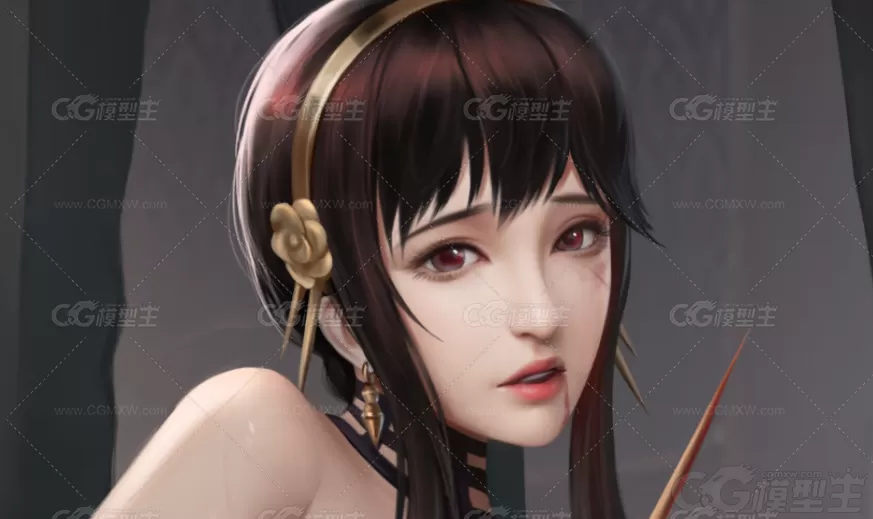 p站插画师LGD柳钢蛋22年5月精品CG原画作品-1