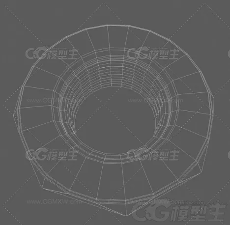 螺母，螺帽，螺丝3D模型-6