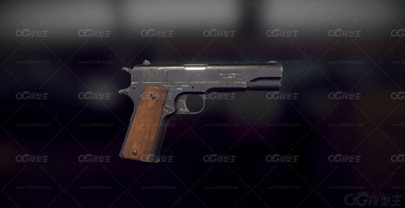 手枪 柯尔特M1911手枪 半自动手枪 柯尔特手枪 枪械 现代武器 战术手枪 军备兵器-1