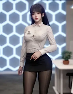 P站画师luckzs逼真细腻的女性角色14期作品