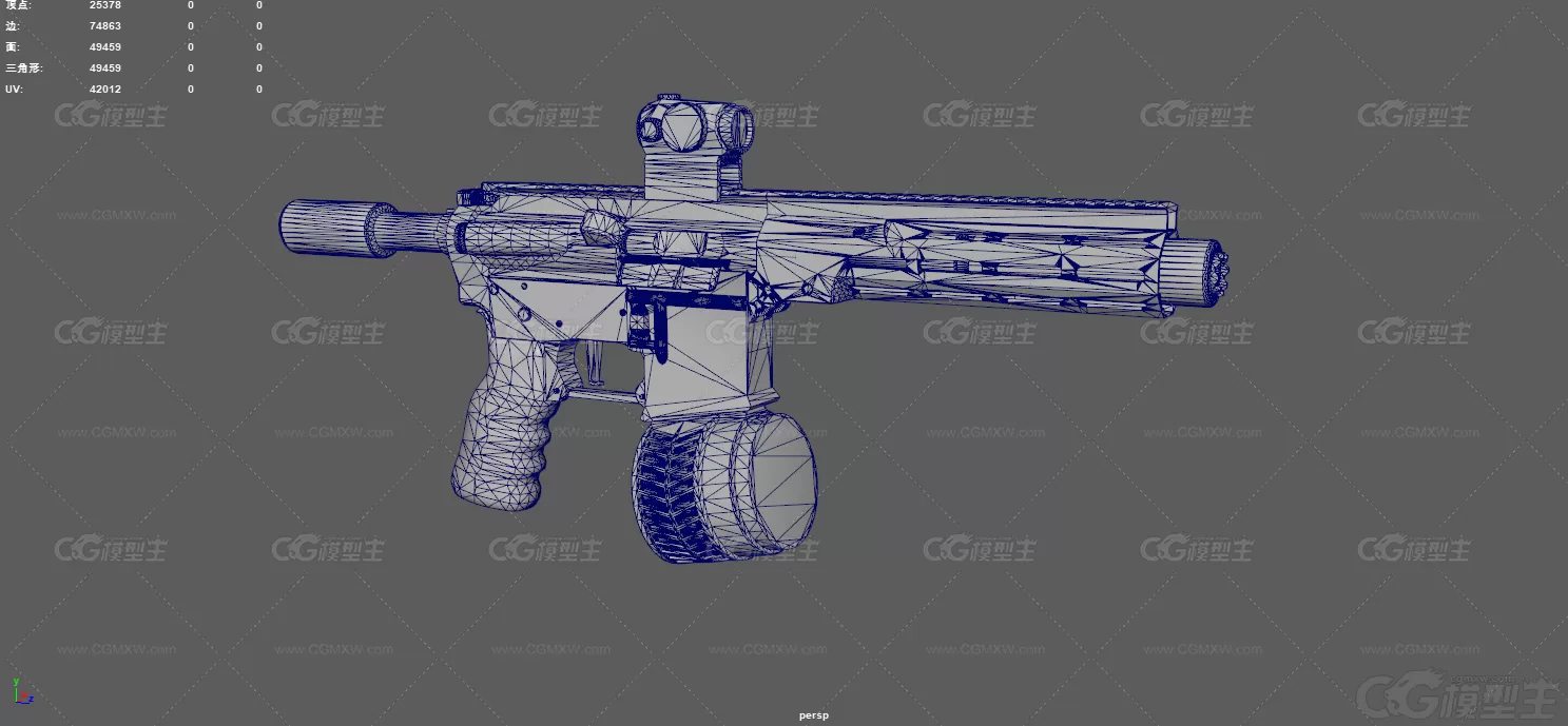 自动步枪 ar15突击步枪 冲击枪 卡宾枪 军事枪械 机枪 概念武器 新型机枪 战术版卡宾枪-9