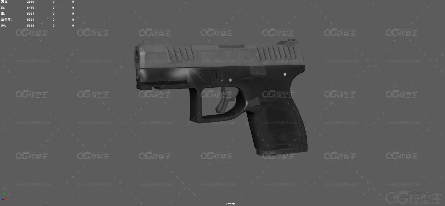 手枪 G18手枪 格洛克手枪 18型全自动手枪 冲锋手枪 枪械 武器 自动手枪 紧凑型手枪-3
