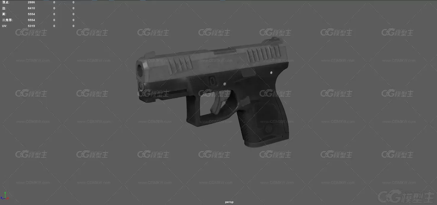 手枪 G18手枪 格洛克手枪 18型全自动手枪 冲锋手枪 枪械 武器 自动手枪 紧凑型手枪-6