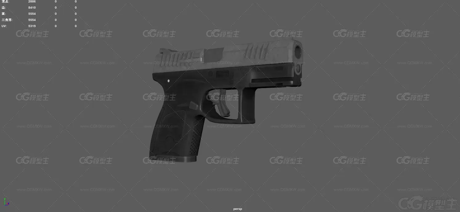 手枪 G18手枪 格洛克手枪 18型全自动手枪 冲锋手枪 枪械 武器 自动手枪 紧凑型手枪-7