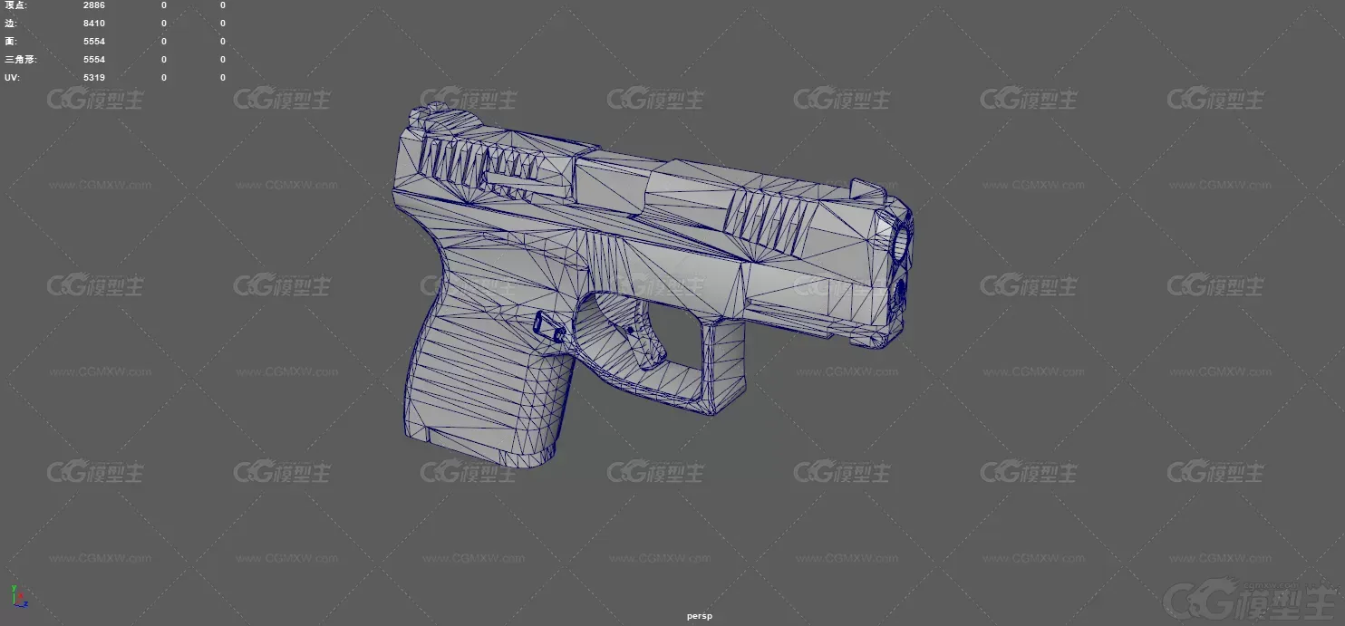手枪 G18手枪 格洛克手枪 18型全自动手枪 冲锋手枪 枪械 武器 自动手枪 紧凑型手枪-8