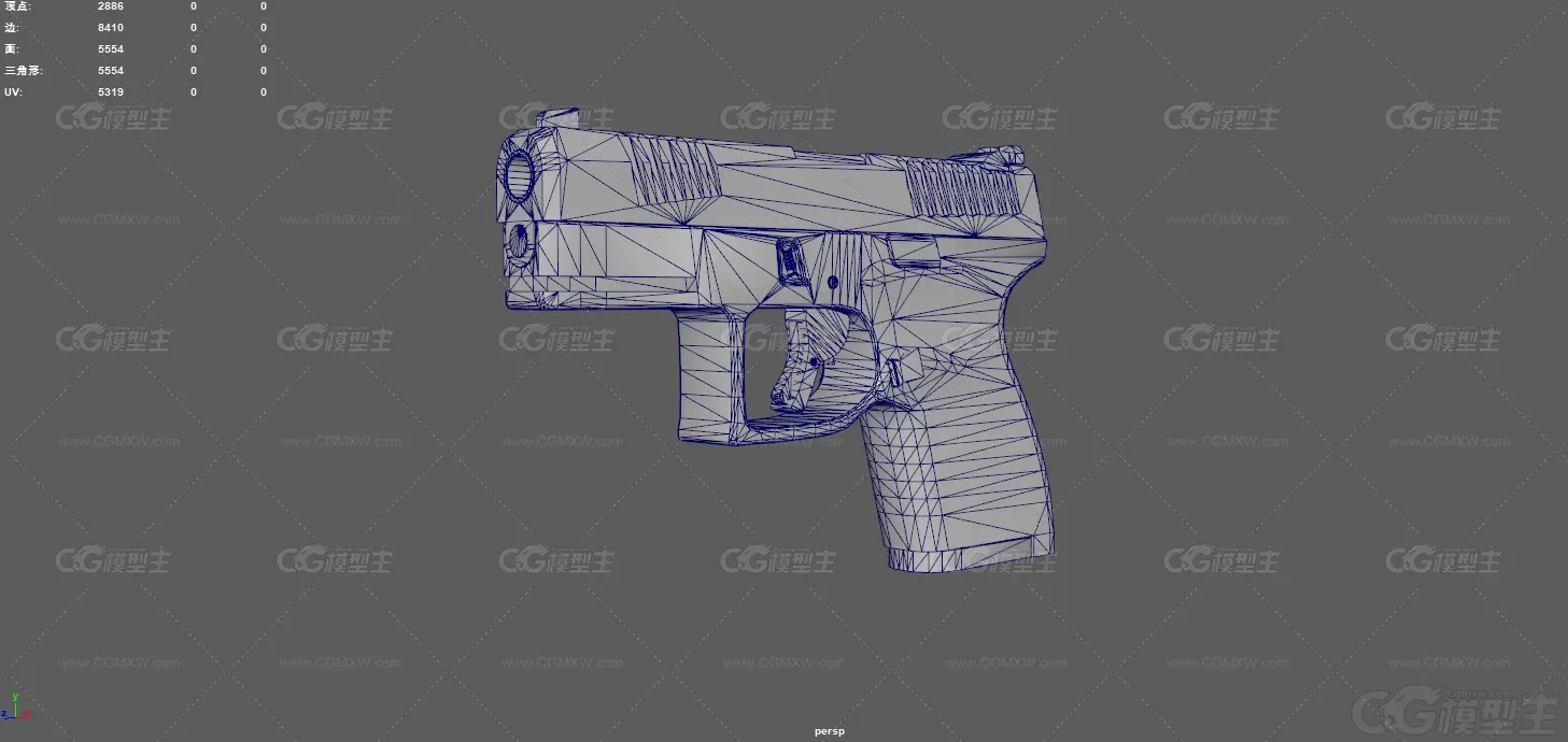 手枪 G18手枪 格洛克手枪 18型全自动手枪 冲锋手枪 枪械 武器 自动手枪 紧凑型手枪-12