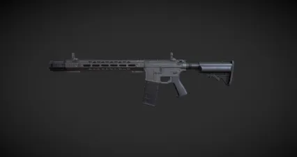 AR15自动步枪 突击步枪 战术版步枪 M4卡宾枪 柯尔特卡宾步枪 军事枪械 自动步枪 美...