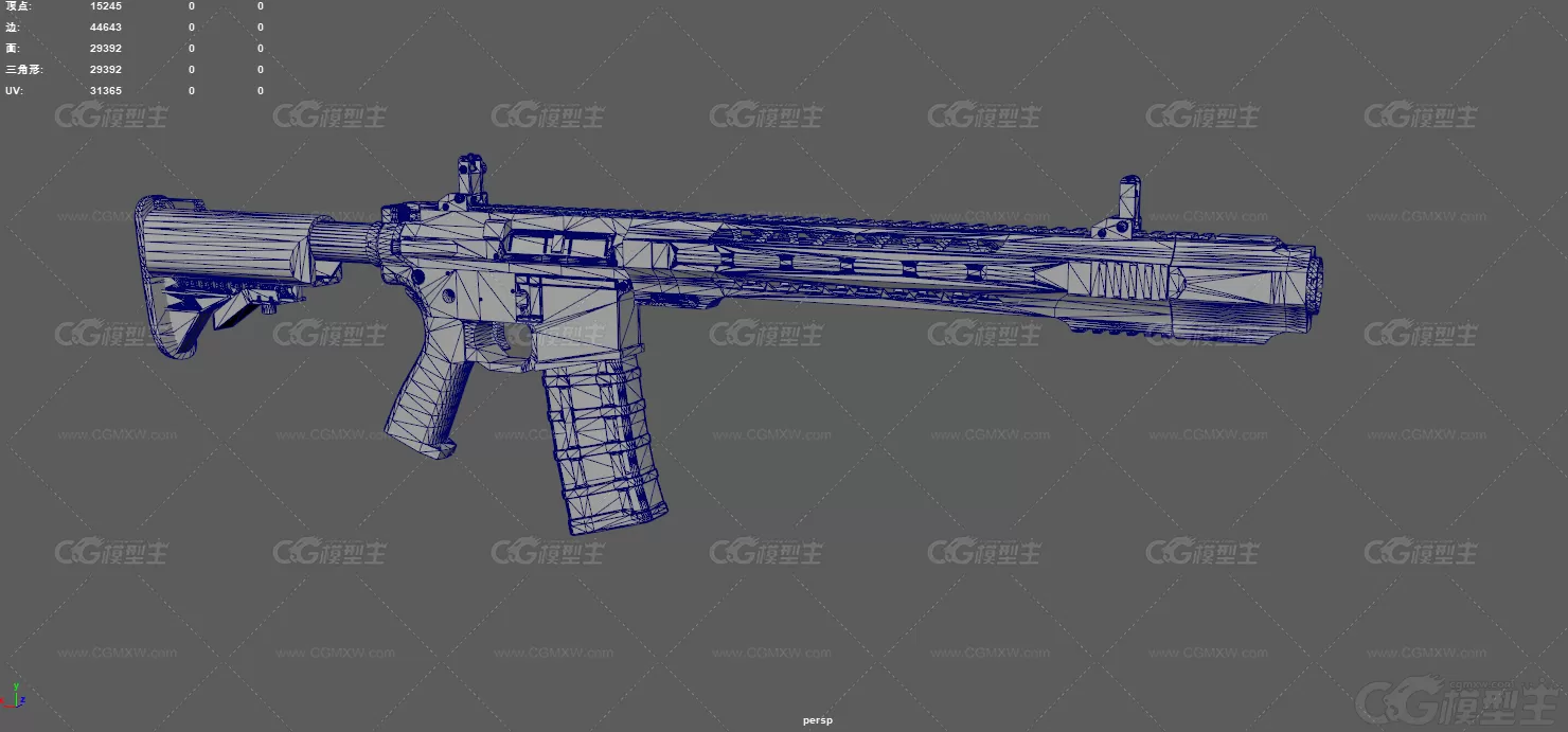 AR15自动步枪 突击步枪 战术版步枪 M4卡宾枪 柯尔特卡宾步枪 军事枪械 自动步枪 美...-11