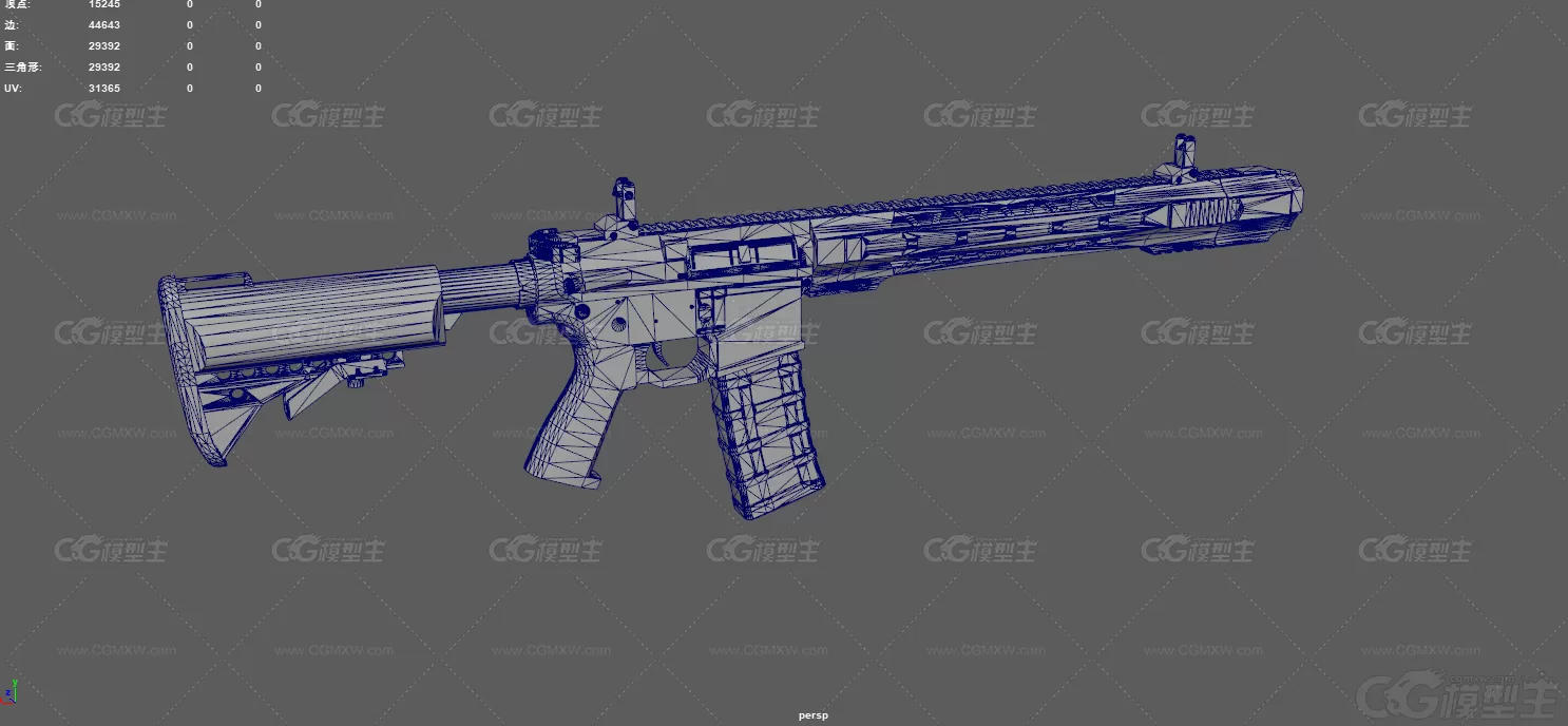 AR15自动步枪 突击步枪 战术版步枪 M4卡宾枪 柯尔特卡宾步枪 军事枪械 自动步枪 美...-13