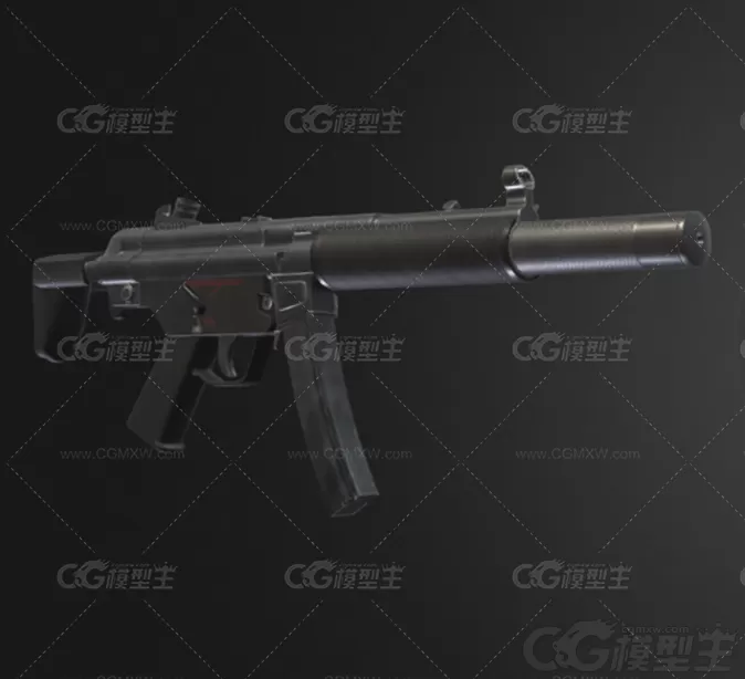 MP5步枪 MP5冲锋枪 自动步枪 武器 反恐枪械 枪 突击步枪 机枪 微型冲锋枪 轻型武器-1