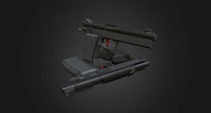 m2手枪 武器 枪械 手枪 军事武器 半自动手枪 制式手枪 军用枪 战术手枪 现代武器