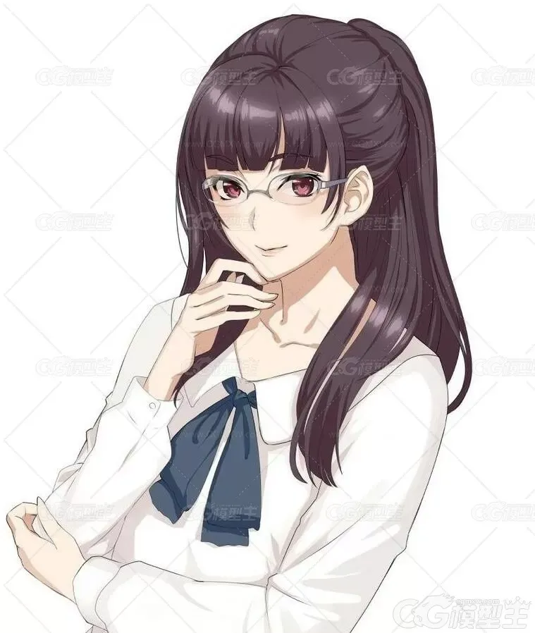 P站画师damegane透明精致的二次元美图-4
