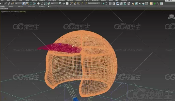 头盔3D模型-5