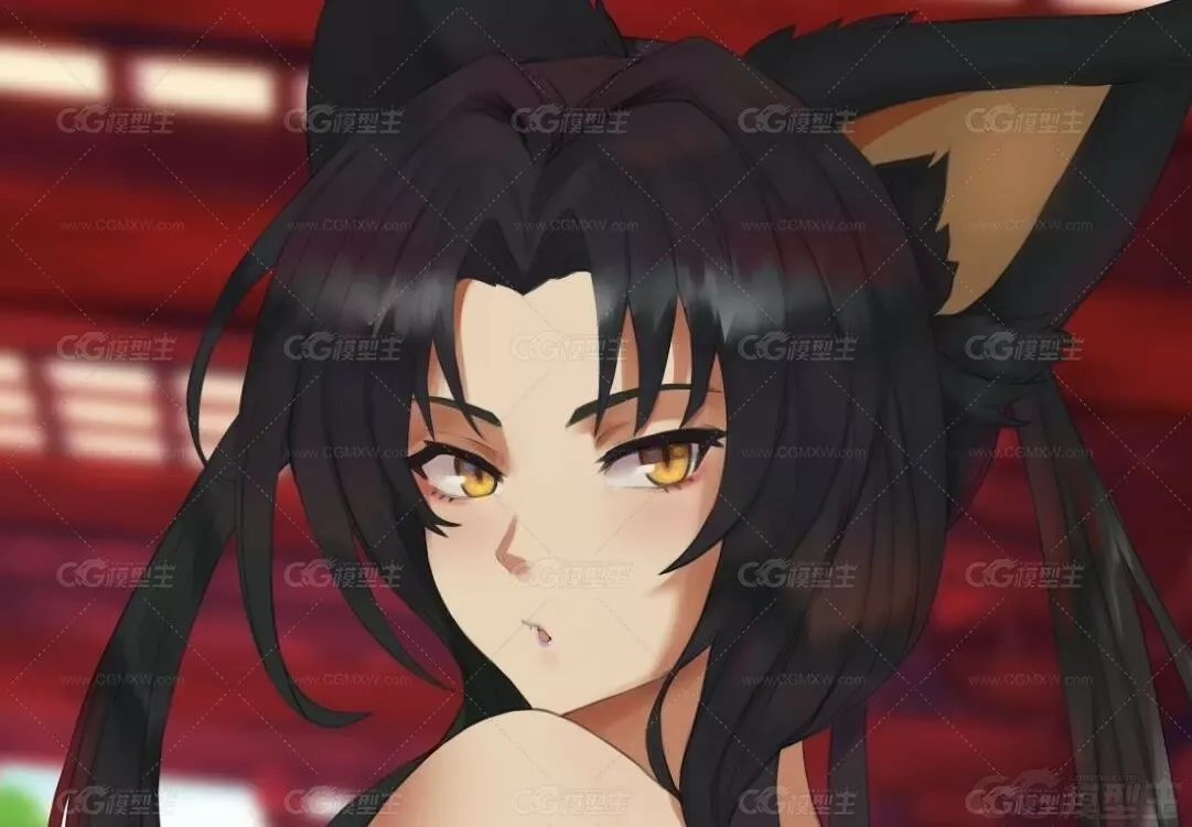 P站画师《Araneesama》22年4月概念插画CG作品-2
