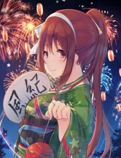 liya画师姿态丰富的人物造型设计插画