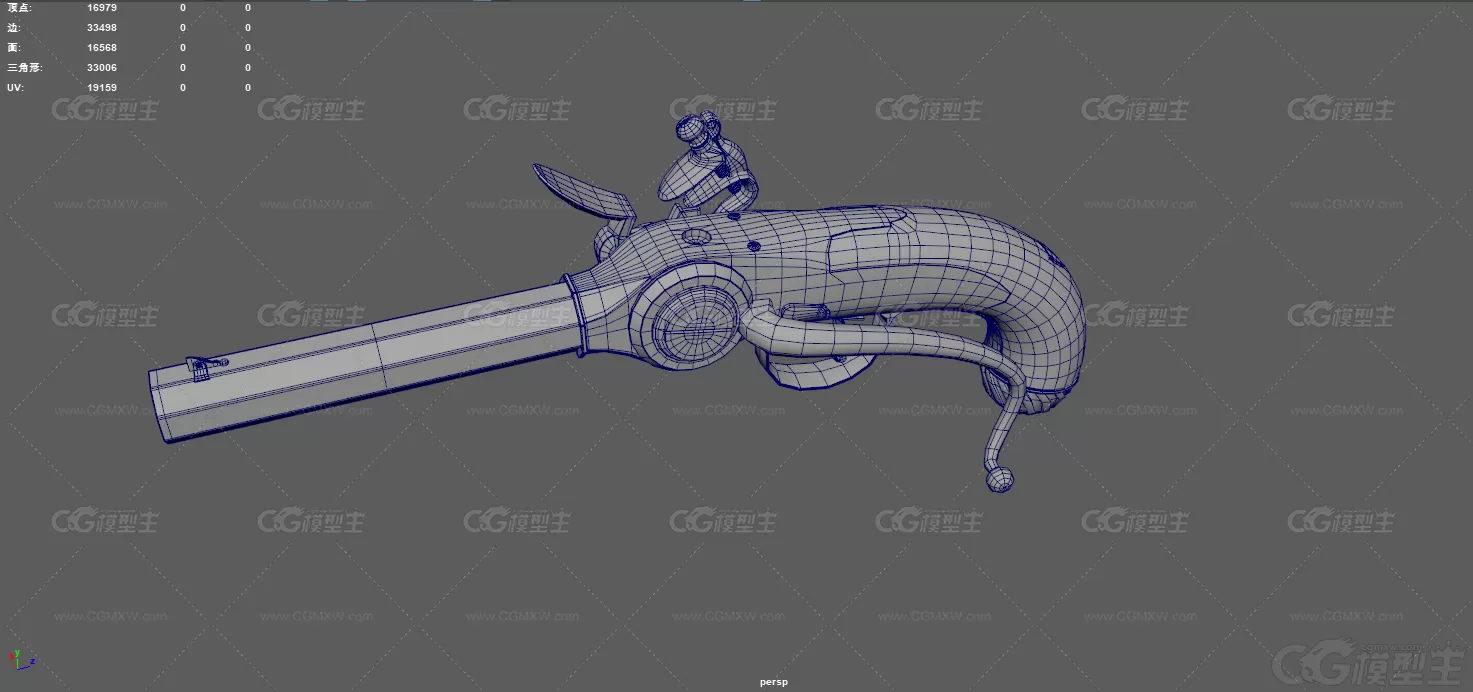 火枪 燧石火枪 西洋火枪 老式火枪 短管猎枪 武器 火器 手枪 古代火枪 火铳 中世纪火枪-9