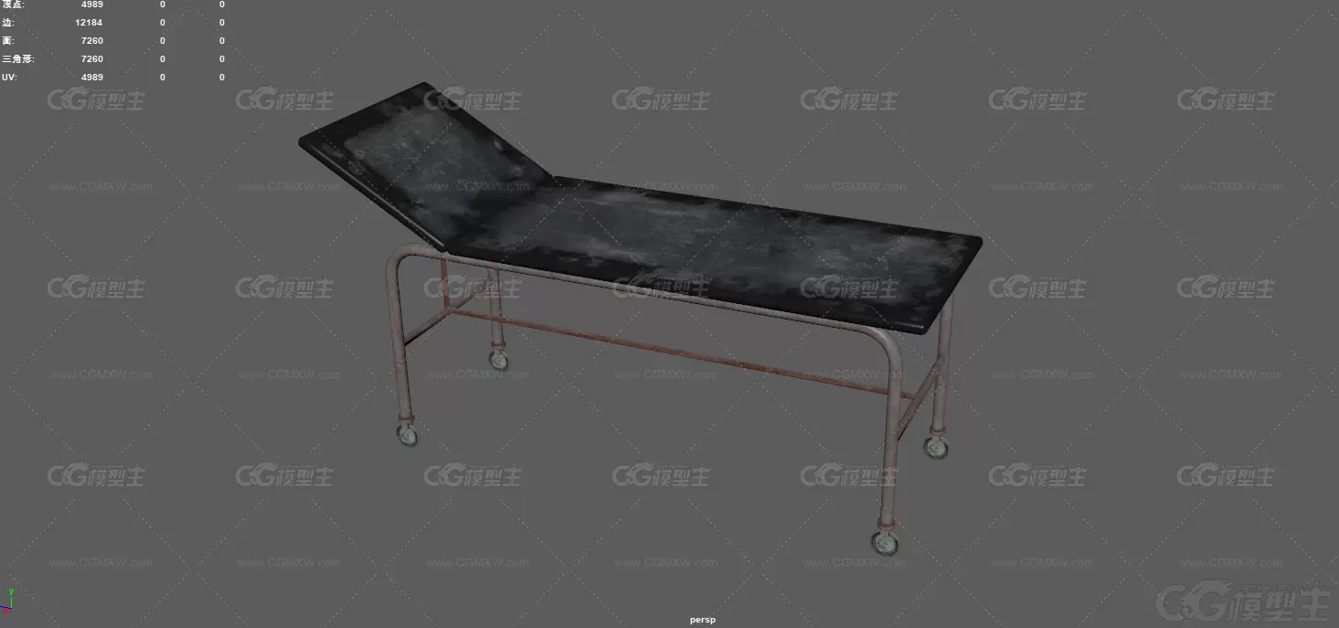 铁架床 医疗床 床铺 医院床 旧铁床 铁床 老式床铺 钢管床 担架床 仰卧床 单人床-5