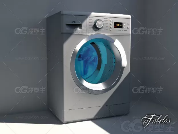 洗衣机3D模型-1