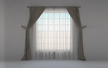 窗帘3d模型