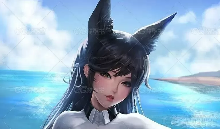 Lexaiduer画师CG插画作品[2019年09月] 百度云网盘图集资源-1