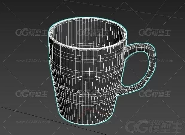 茶杯3d模型-4