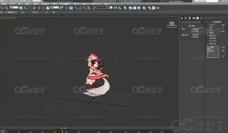 【Q封神榜】全套3D模型 带骨骼动作贴图+原画设计稿-10