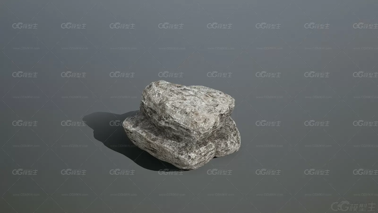 岩石，石头3d模型-5