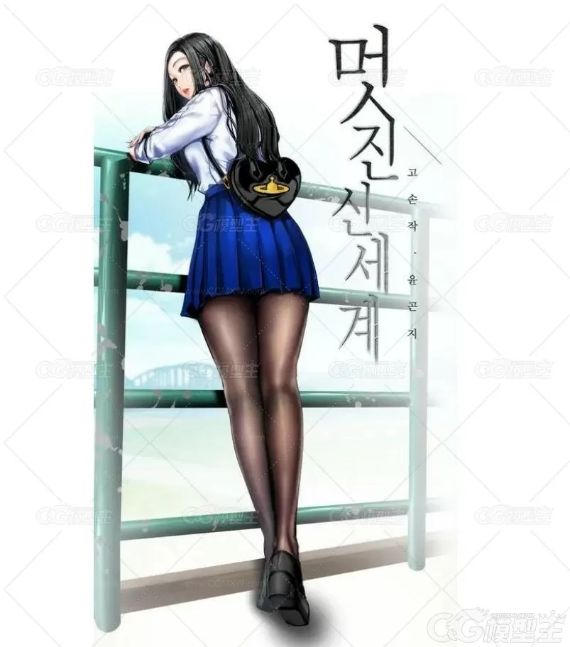 P站画师YOONGONJI清新美少女插画集-4