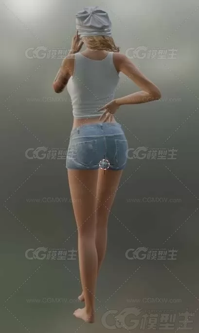 欧美美女fbx obj-2