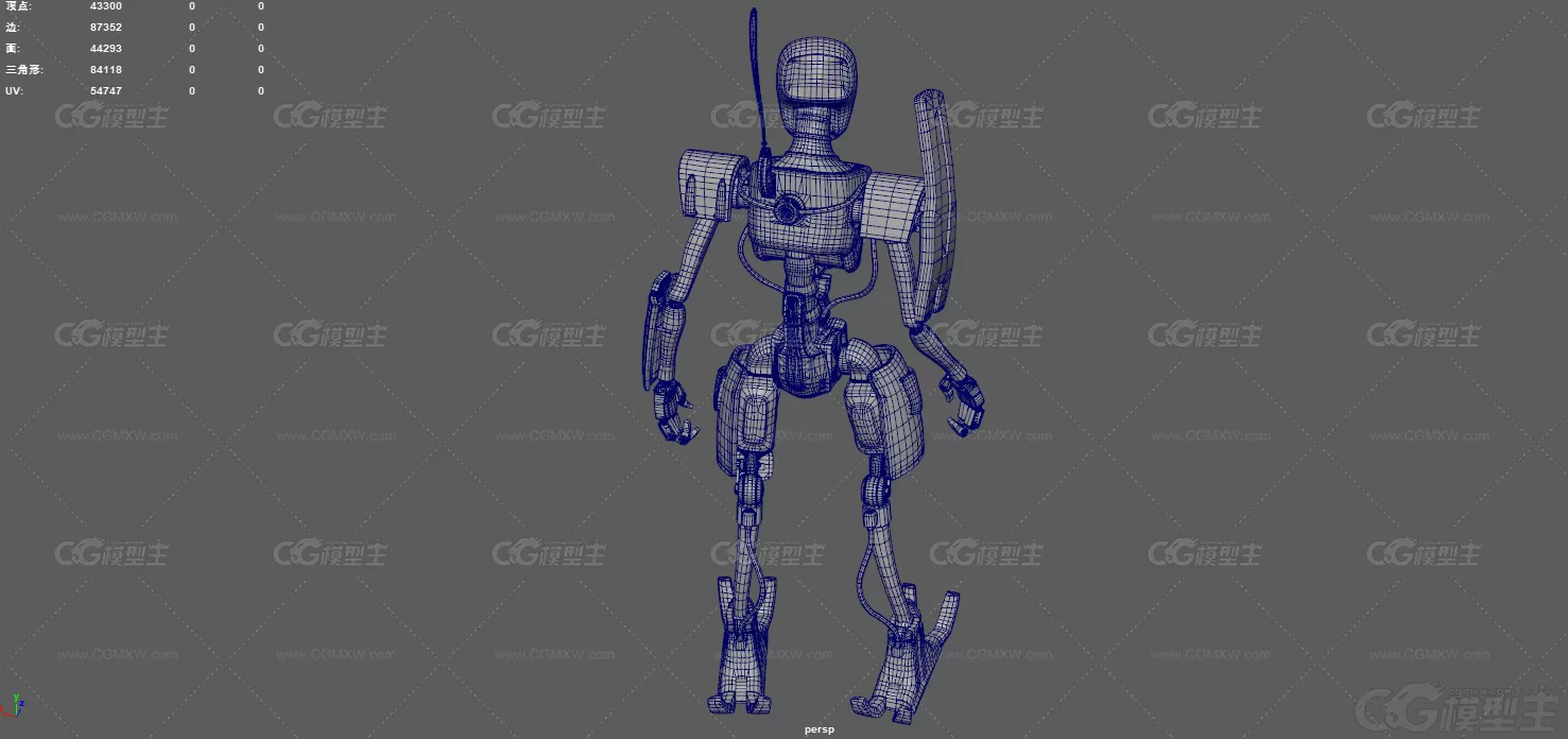 机器人 Robot 未来机器人 科幻机器人智能机器人 机器人管家 智能机器人 机甲 未来机械-14