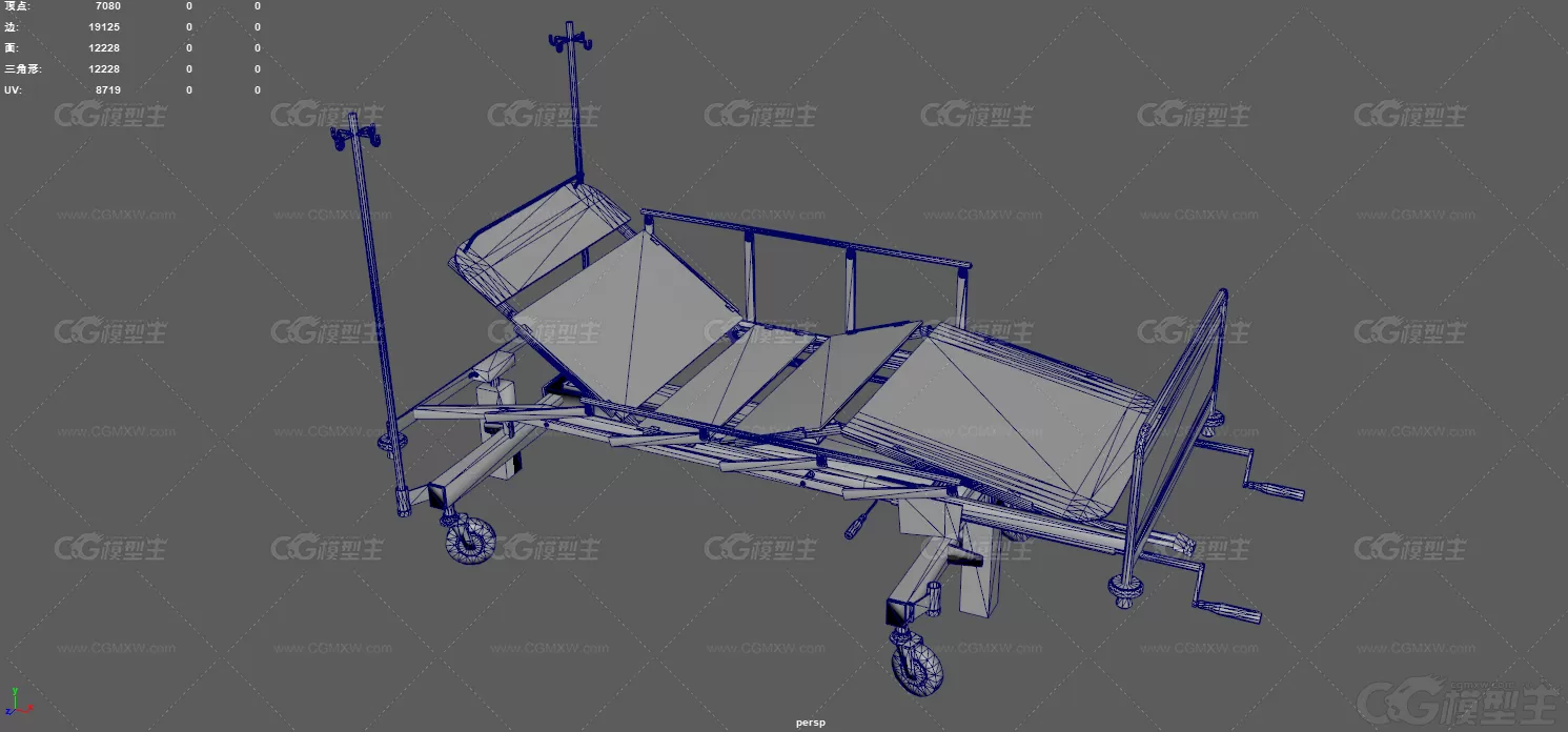 病床 医疗担架 救护车专用担架 救援设备 医疗器械 可折叠医疗床 救护床 救援担架 ...-12