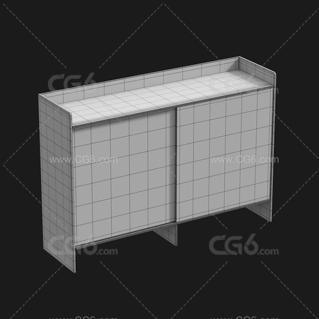 内阁 木柜 储物柜 玩具柜 玩具柜-4