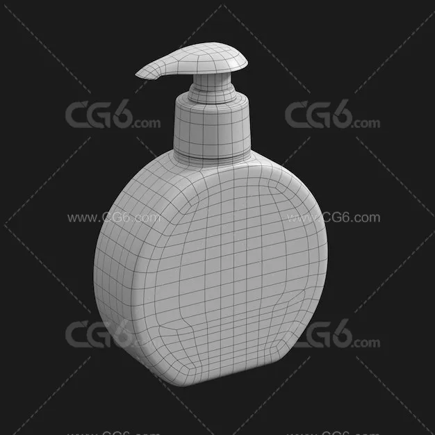 奶油罐 塑料容器 头发 头发-4