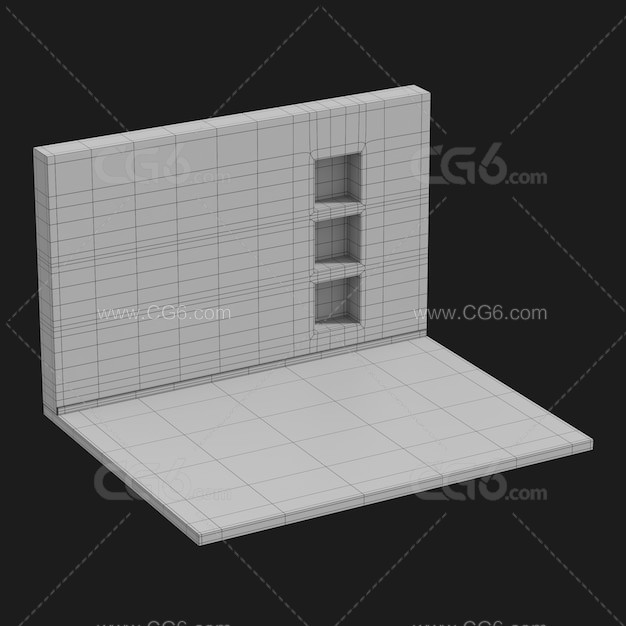 墙 水泥墙 墙面造型 墙面装饰 成型 建筑 建筑空间 室内空间 室内空间-4