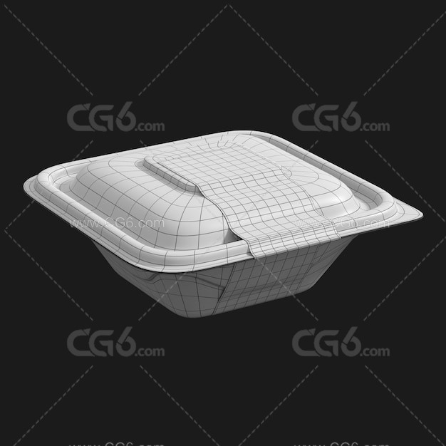 方形食品容器 食品容器 生态食品容器 生态食品容器-4