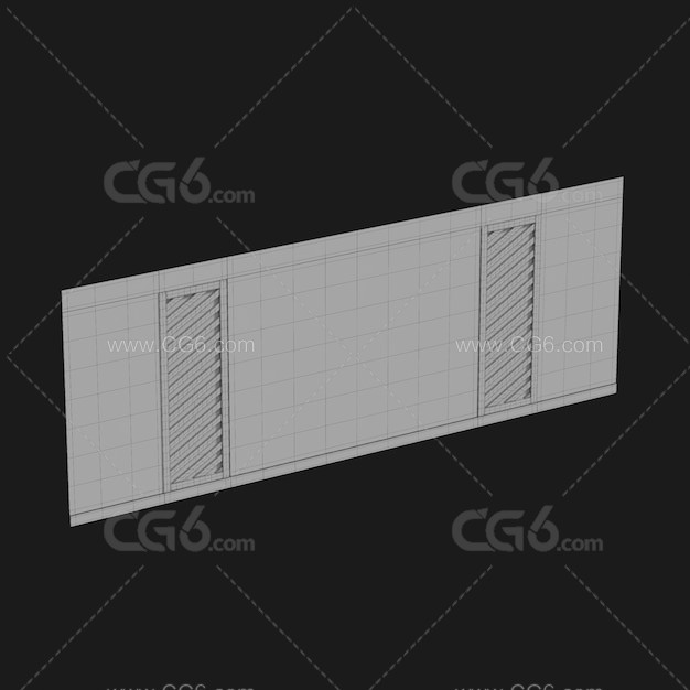 墙面造型 建筑 墙样机 墙样机-4