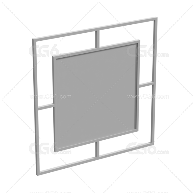 方形框架 墙架 金属框 金属框-1