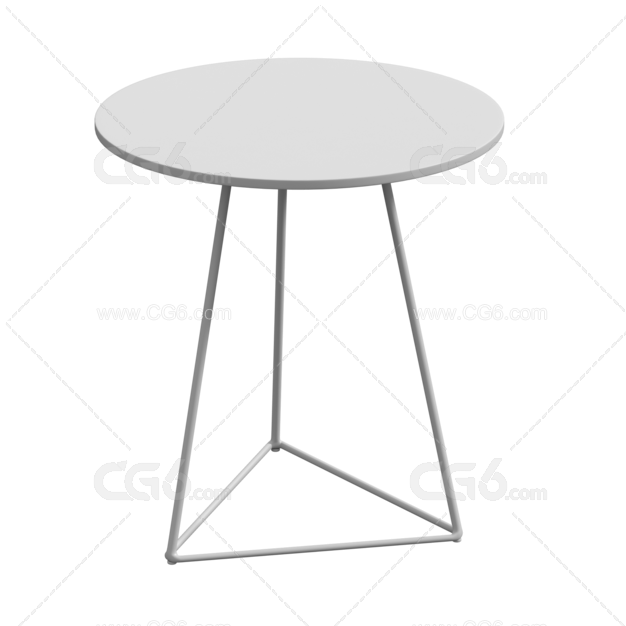 桌子 茶几 圆形边桌 金属桌 金属桌-1