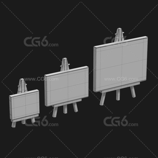 画架 帆布画架 木制画架 绘画画架 迷你画架 迷你画架-4