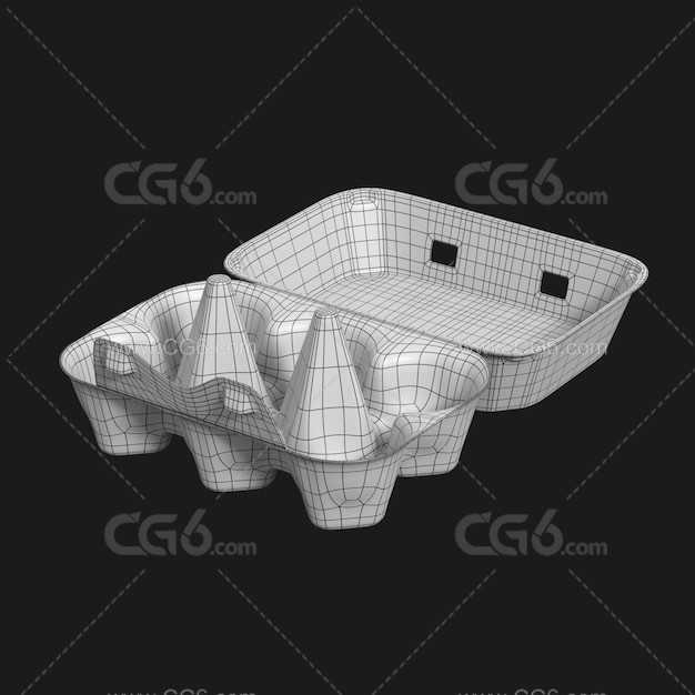 鸡蛋盒 鸡蛋容器 蛋盒 蛋盒-4