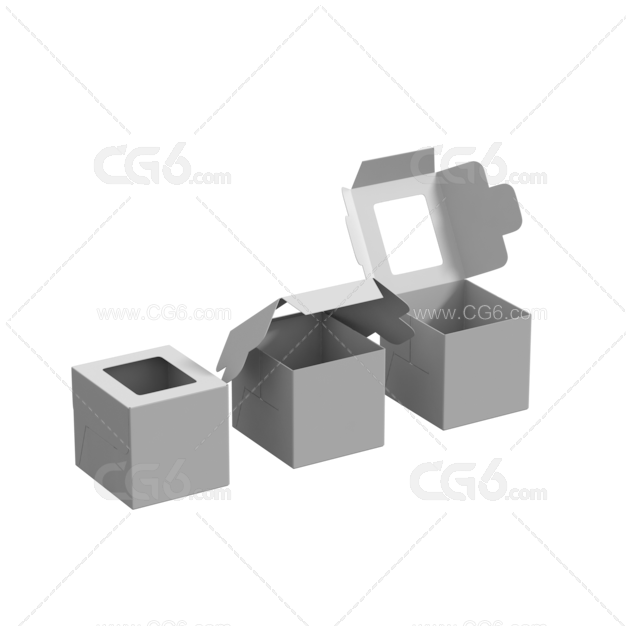 盒子 纸板箱 纸杯蛋糕盒 纸杯蛋糕盒-1