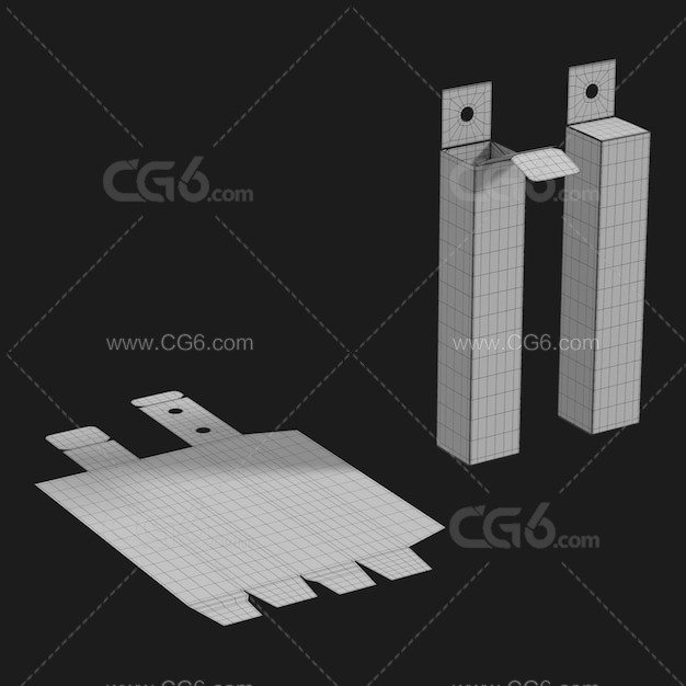 盒子 纸板箱 纸箱 长方形盒子 扁盒 扁盒-4