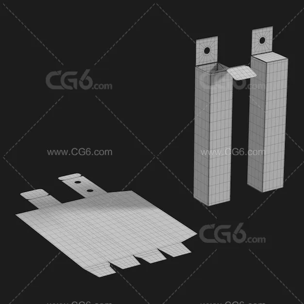 盒子 纸板箱 纸箱 长方形盒子 扁盒 扁盒-4
