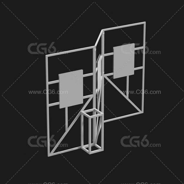 画廊框架 展示 参展商 参展商-3